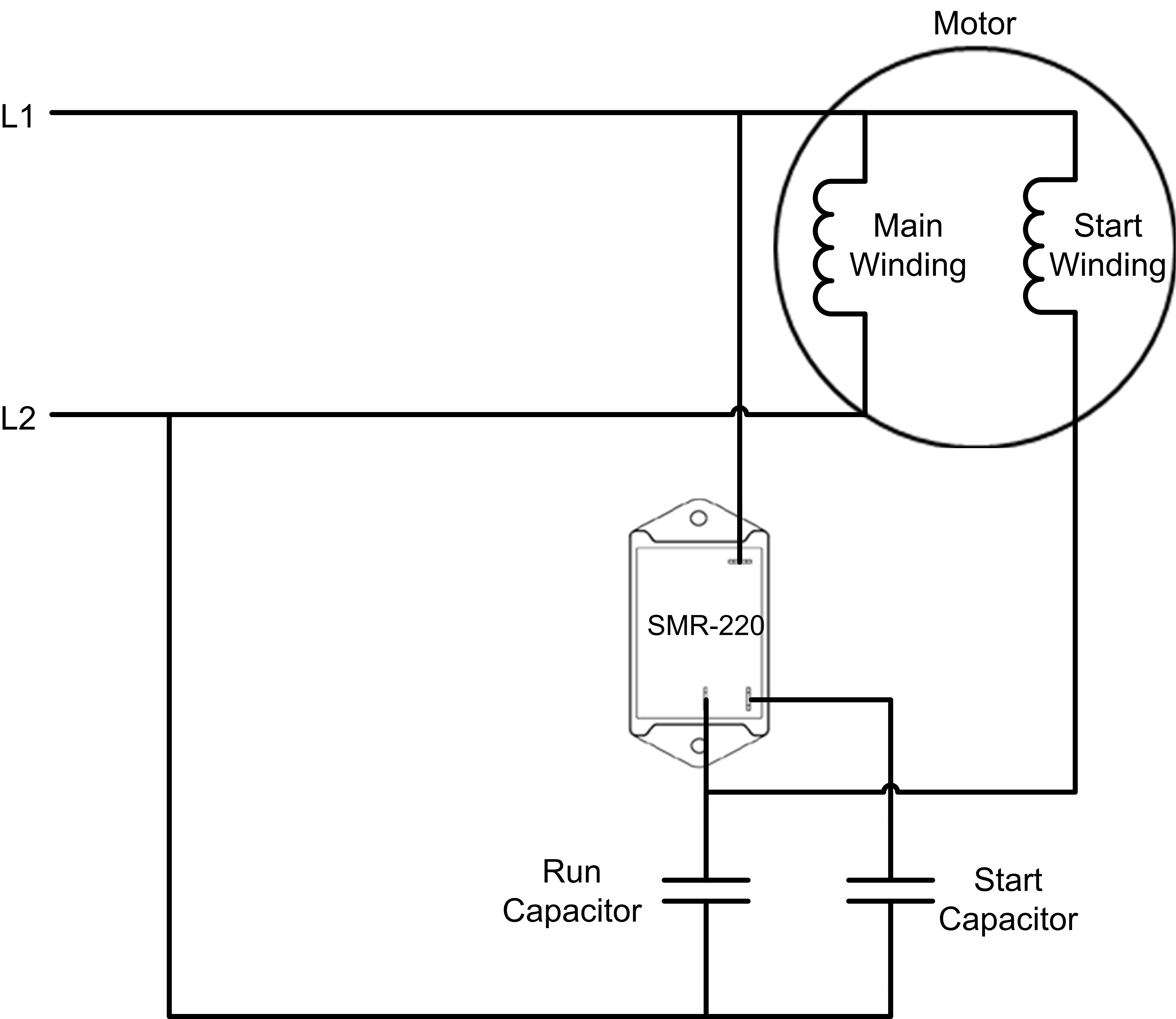 Potential Relay Start Capacitor Wiring Diagram from www.ctismartsystems.com